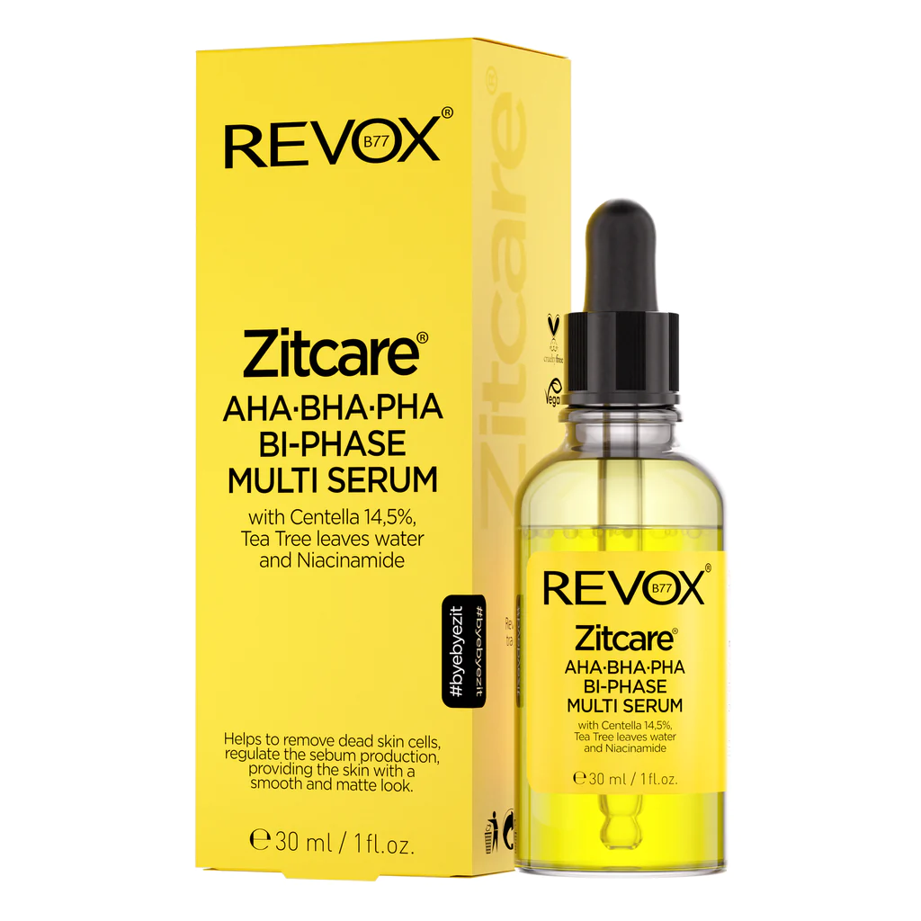 REVOX ZITCARE SERUM ANTI IMPERFECTION AHA-BHA-PHA 30ML